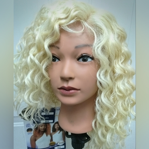 Hair Blonde Curly Wig Poshmark — free download